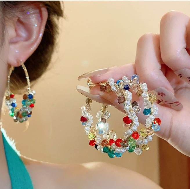 0010sead bead style earing