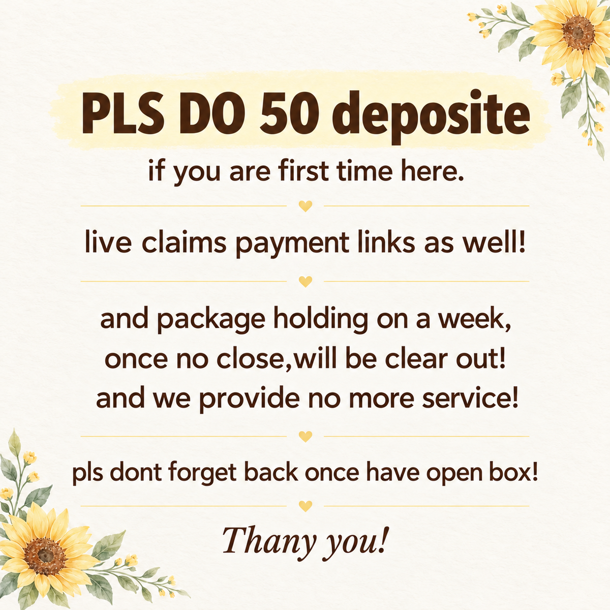 001 A DO deposite here and  claims on live and  payment link